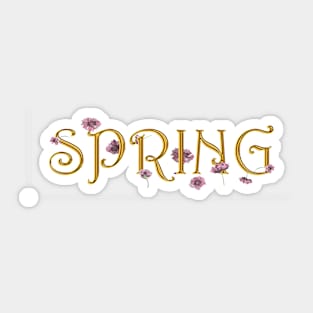 Spring Sticker